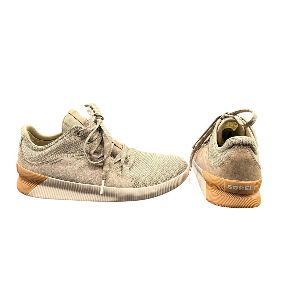 Sorel Out N About Sneaker II Women’s 8.5 Beige Waterproof Casual Shoe